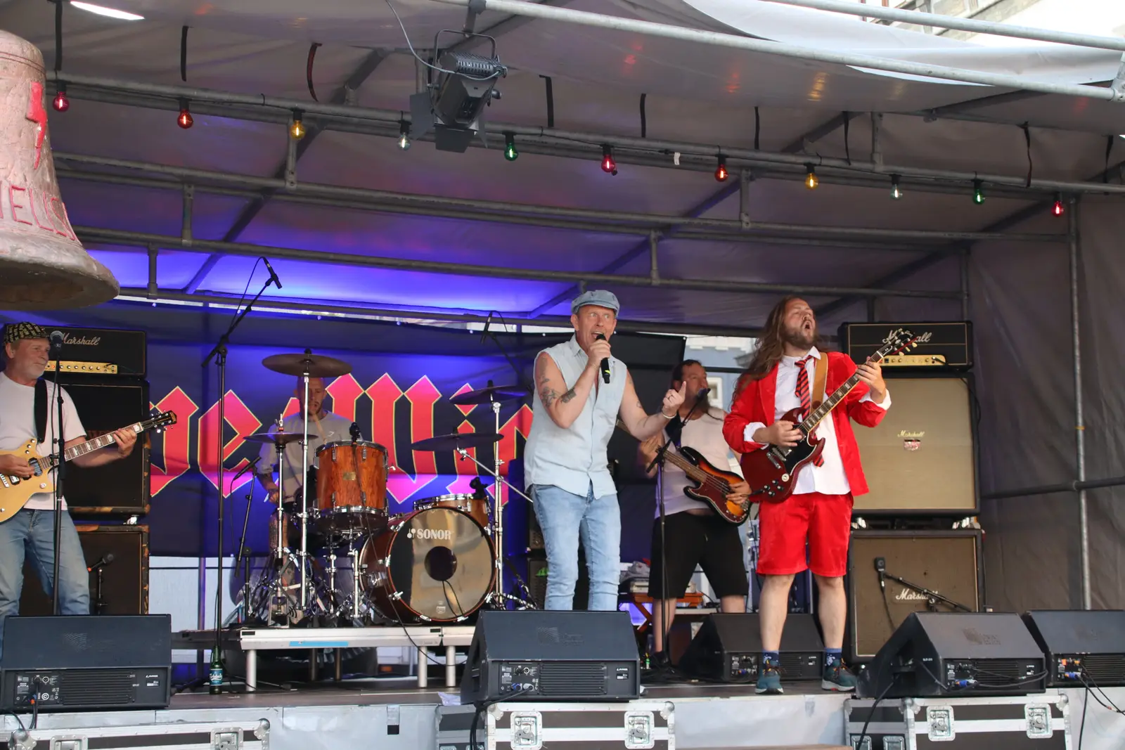 Live Wire spiller live – Rudkøbing 2025, 20. juli 2025